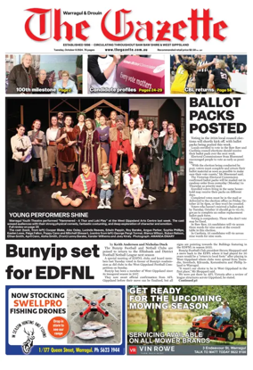 Cover of Warragul & Drouin Gazette