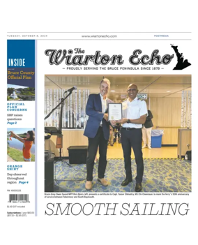 Cover of Wiarton Echo