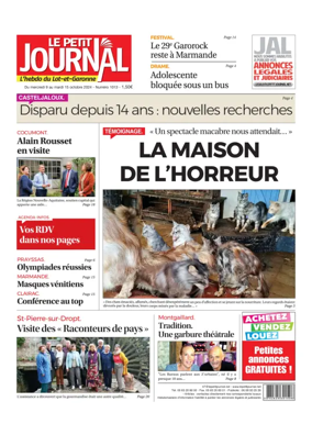 Cover of Le Petit Journal - L'hebdo du Lot-et-Garonne