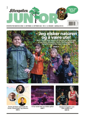 Cover of Aftenposten Junior