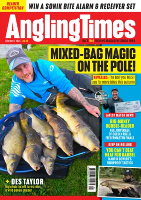 Cover of Angling Times (UK)