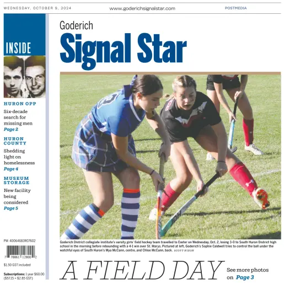 Cover of The Goderich Signal-Star