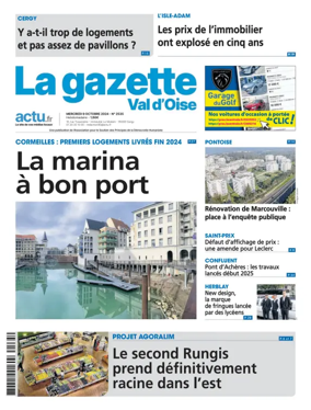 Cover of La Gazette Val d'Oise