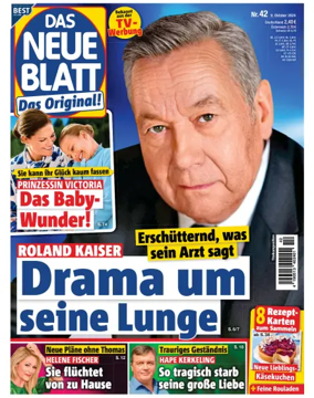 Cover of DAS NEUE BLATT