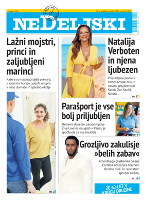 Cover of Nedeljski Dnevnik