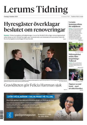 Cover of Lerums Tidning