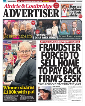 Cover of Airdrie & Coatbridge Advertiser