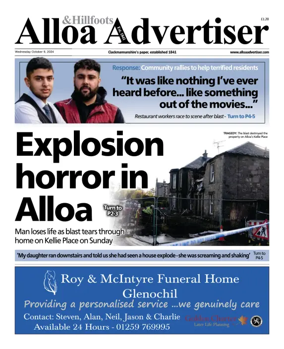 Cover of Alloa Advertiser
