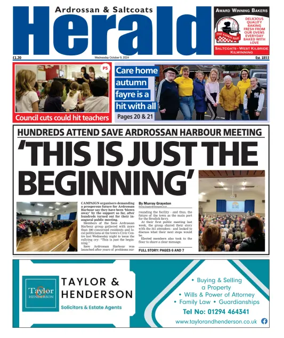 Cover of Ardrossan & Saltcoats Herald