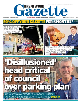 Cover of Brentwood Gazette