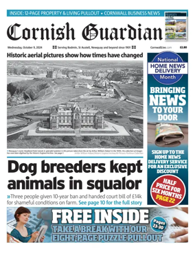 Cover of Cornish Guardian (Bodmin & East Cornwall)