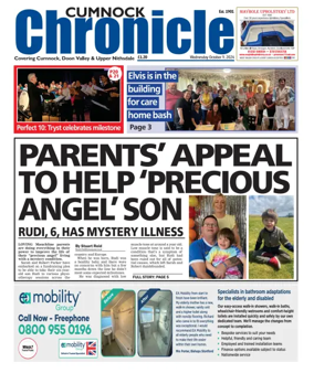 Cover of Cumnock Chronicle