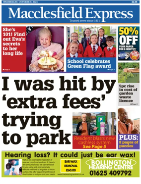 Cover of Macclesfield Express