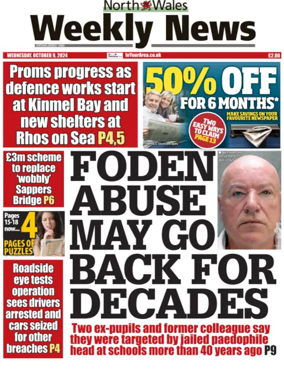 Cover of North Wales Weekly News