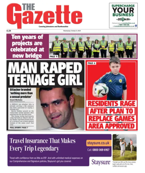Cover of The Gazette (Scotland)