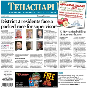 Cover of Tehachapi News