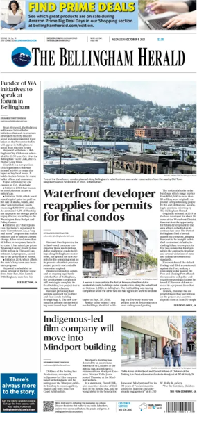 Cover of The Bellingham Herald
