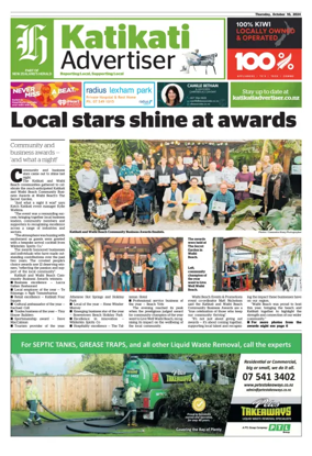 Cover of Katikati Advertiser