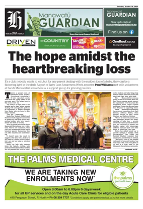 Cover of Manawatu Guardian
