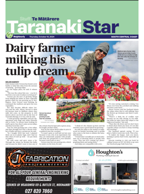 Cover of South Taranaki Star