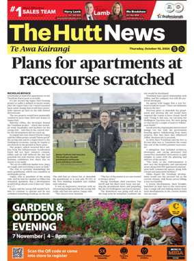 Cover of The Hutt News