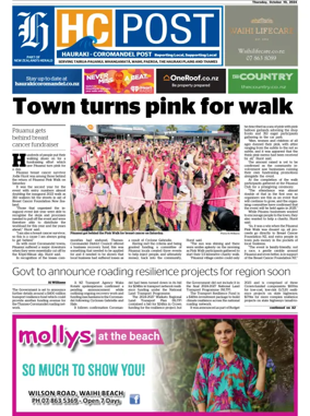 Cover of Waihi Leader