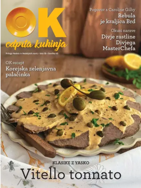 Cover of Odprta Kuhinja for Slovenske Novice