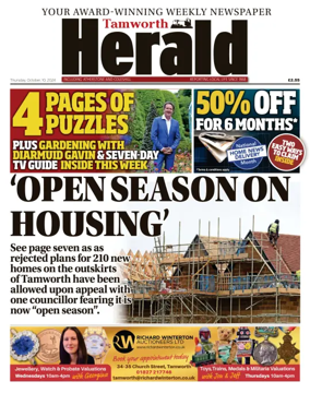 Cover of Atherstone & Coleshill Herald