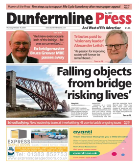 Cover of Dunfermline Press