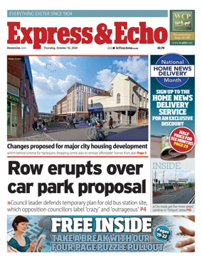 Cover of Express & Echo (City & East Devon Edition)