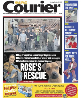 Cover of Halifax Courier
