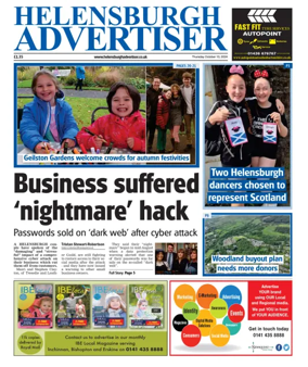 Cover of Helensburgh Advertiser