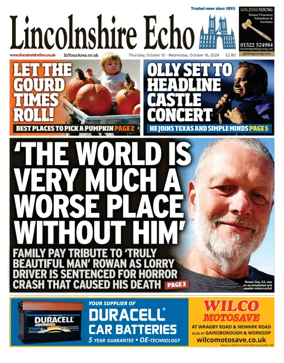 Cover of Lincolnshire Echo