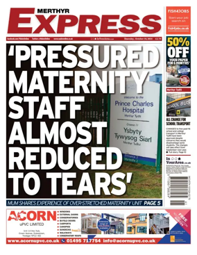 Cover of Merthyr Express