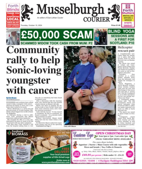 Cover of Musselburgh Courier
