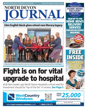 Cover of North Devon Journal