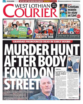 Cover of West Lothian Courier