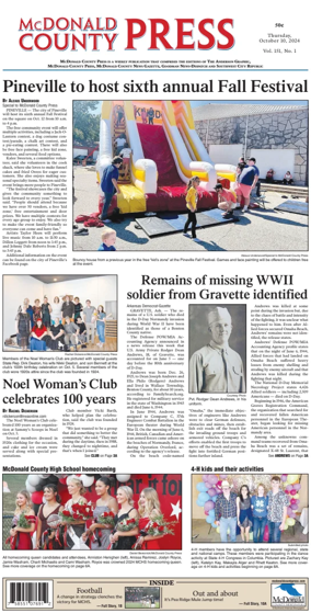 Cover of McDonald County Press