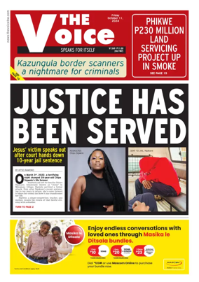 Cover of The Voice (Botswana)