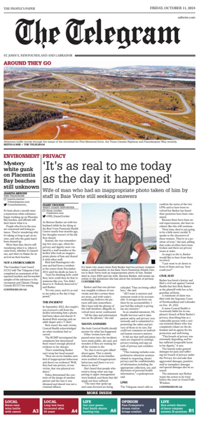 Cover of The Telegram (St. John's)