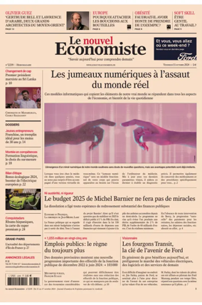 Cover of Le Nouvel Economiste