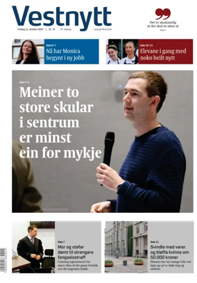 Cover of Vestnytt