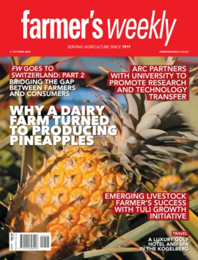 Cover of Farmers Weekly (South Africa)