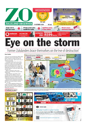 Cover of Zululand Observer - Weekender