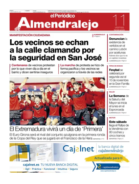 Cover of El Periódico de Almendralejo
