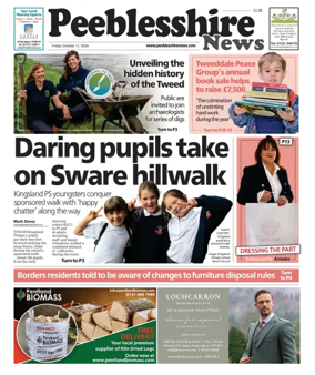 Cover of Peebleshire News