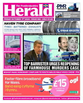 Cover of The Pembrokeshire Herald