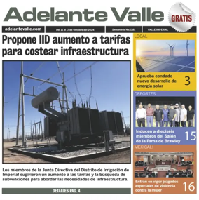 Cover of Adelante Valle