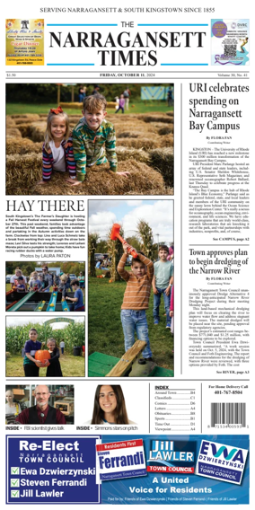 Cover of Narragansett Times
