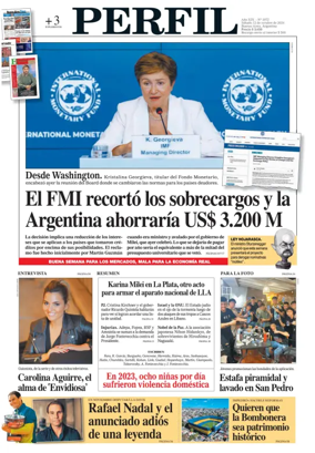 Cover of Perfil (Sabado)